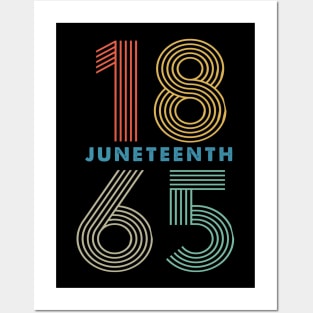 1865 Juneteenth, Black History, Freedom Posters and Art